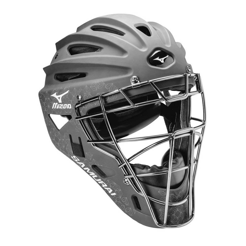 Damske Prilba Mizuno Samurai Fastpitch - G4 Softball Siva Vypredaj GTBI72605